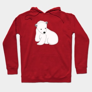 Playful Polar Bear Hoodie